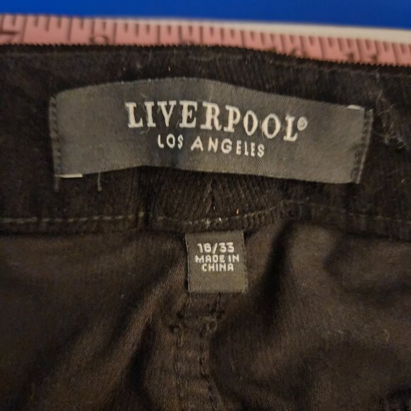 Liverpool Los Angeles Marley Girlfriend Cuffed Mid Rise Stretch Corduroy Jeans N - Picture 8 of 13